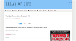 Desktop Screenshot of nazi-roots-of-brussels-eu.org